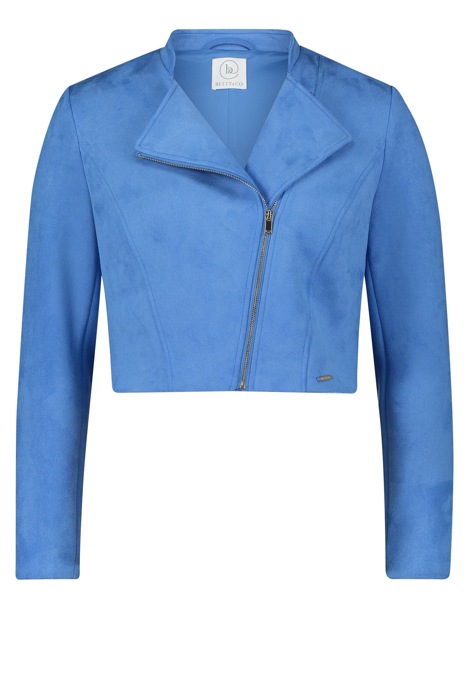 Betty & Co| Damen Bikerjacke mit Stehkragen