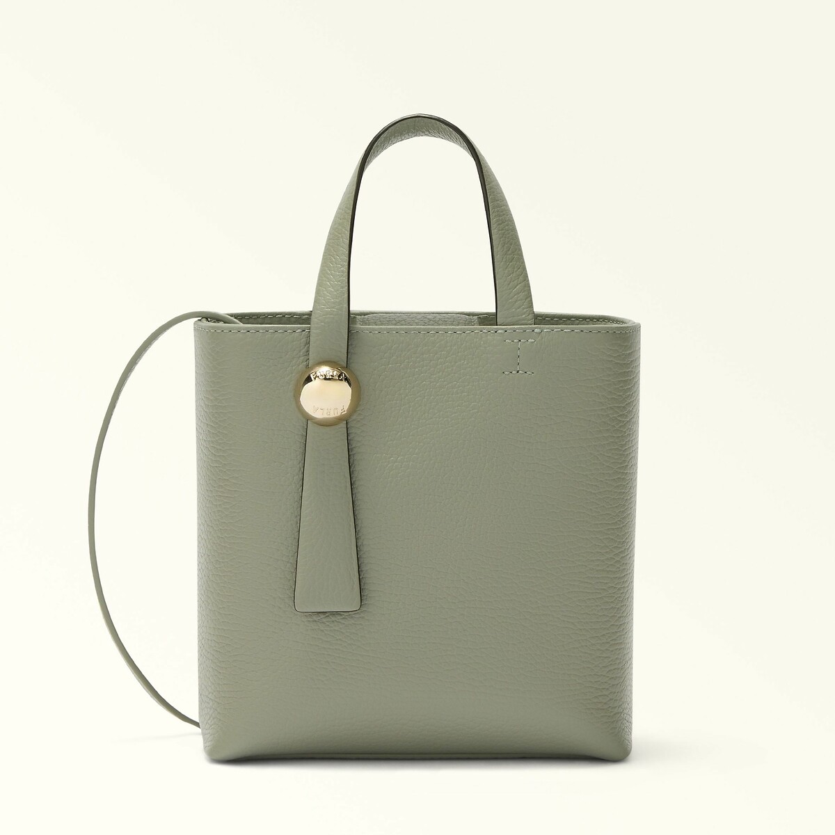 Bolsa de ombro vertical em couro FURLA SFERA