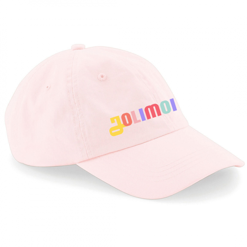 Jolimoi Casquette pastel pink Jolimoi