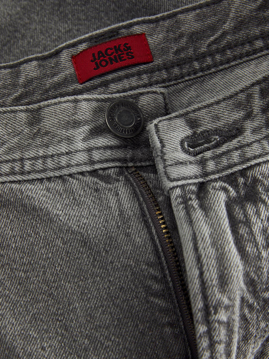 JACK & JONES denim short JJITONY JJORG grey denim