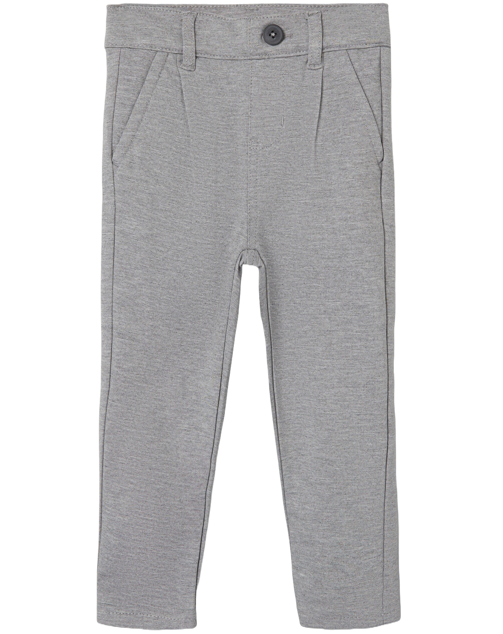 Chinohose NMMSILAS COMFORT 1150-GS in medium grey melange