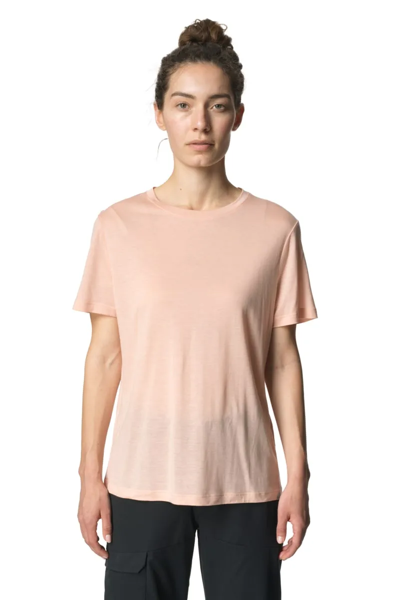 Houdini W's Tree Tee Dulcet Pink