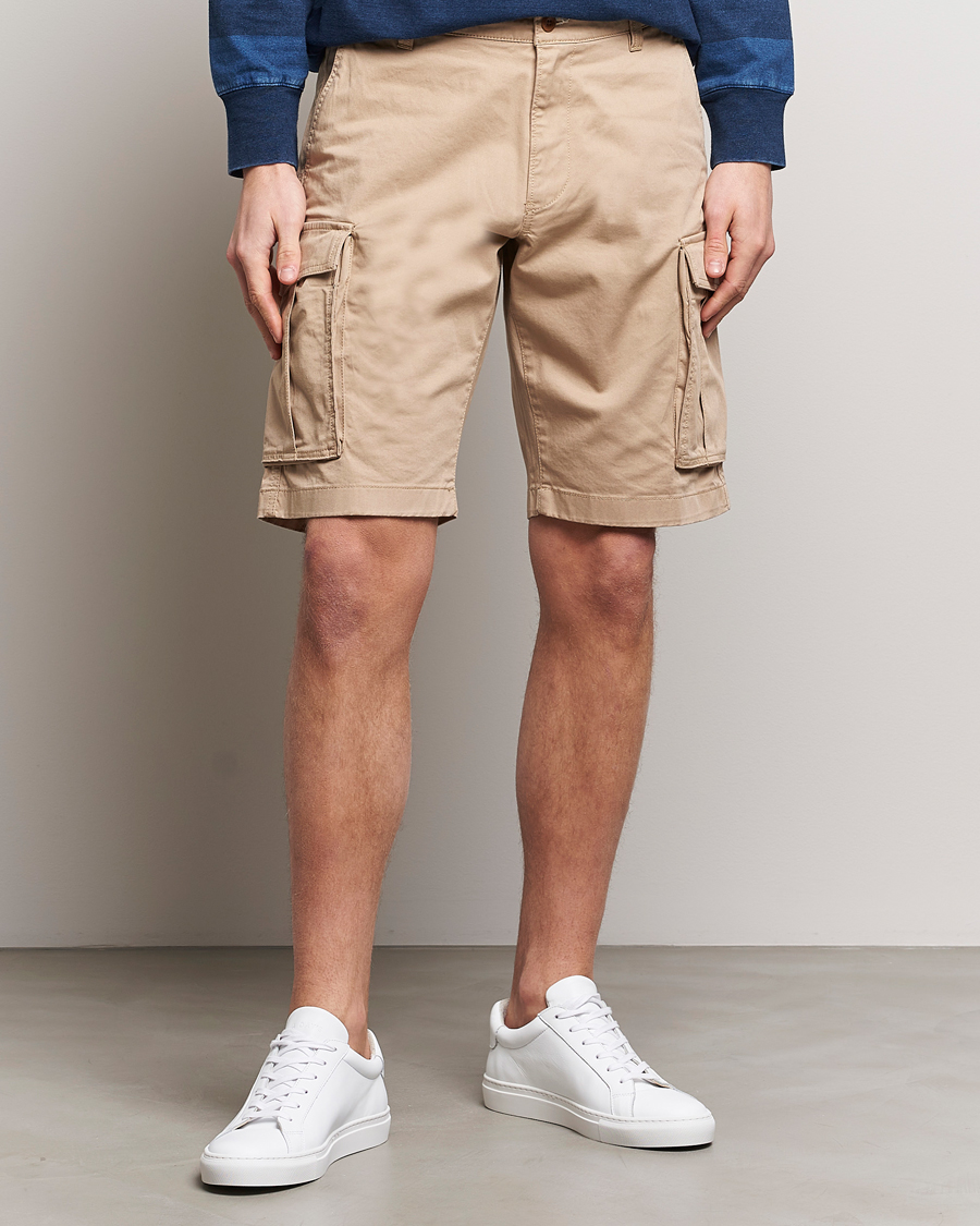 GANT Relaxed Twill Cargo Shorts Dark Khaki
