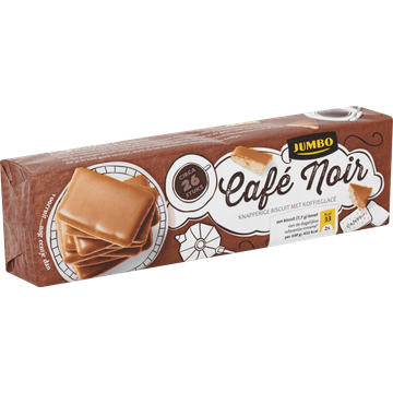 Jumbo Café Noir Knapperige Biscuit met Koffieglacé 200 g