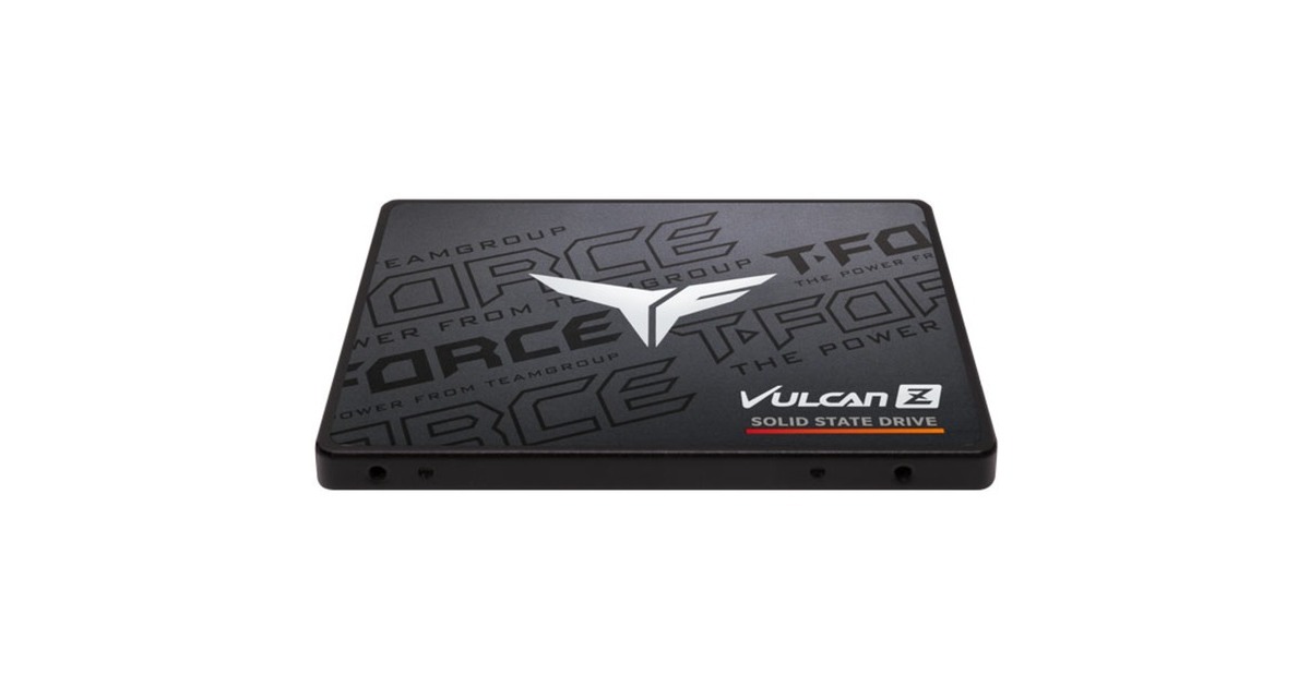 Team GroupVULCAN Z 1 TB SSD  (Zwart/grijs, T253TZ001T0C101, SATA 6 Gb/s)