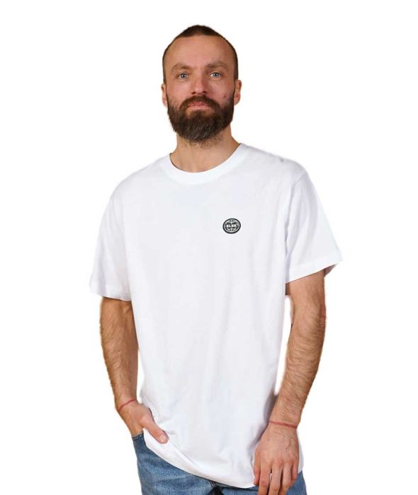 Globe Brushed T-shirt Men