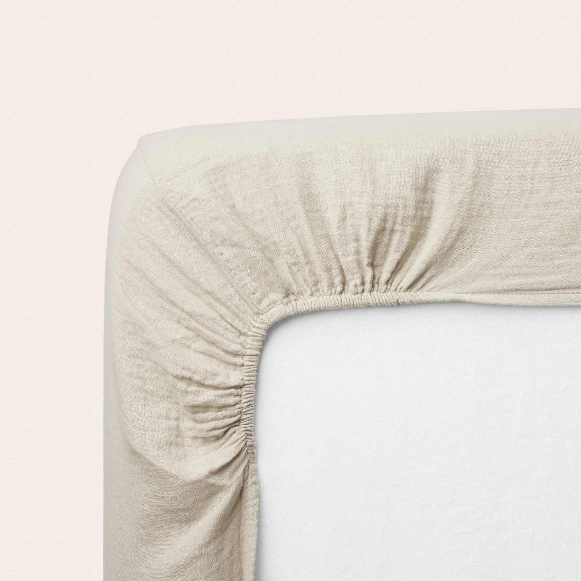 LOU - Drap housse | Beige