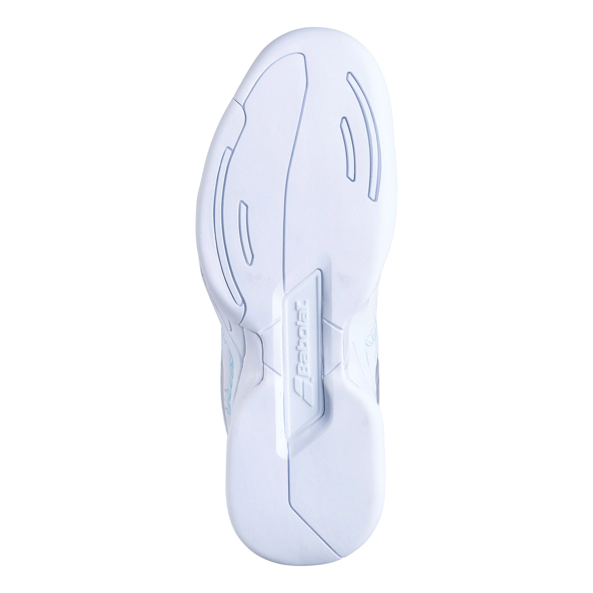 Babolat Propulse Blast Chaussure Moquette Femmes - Blanc , Bleu Clair