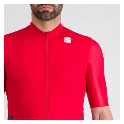 Maillot Manches Courtes Sportful Supergiara Rouge
