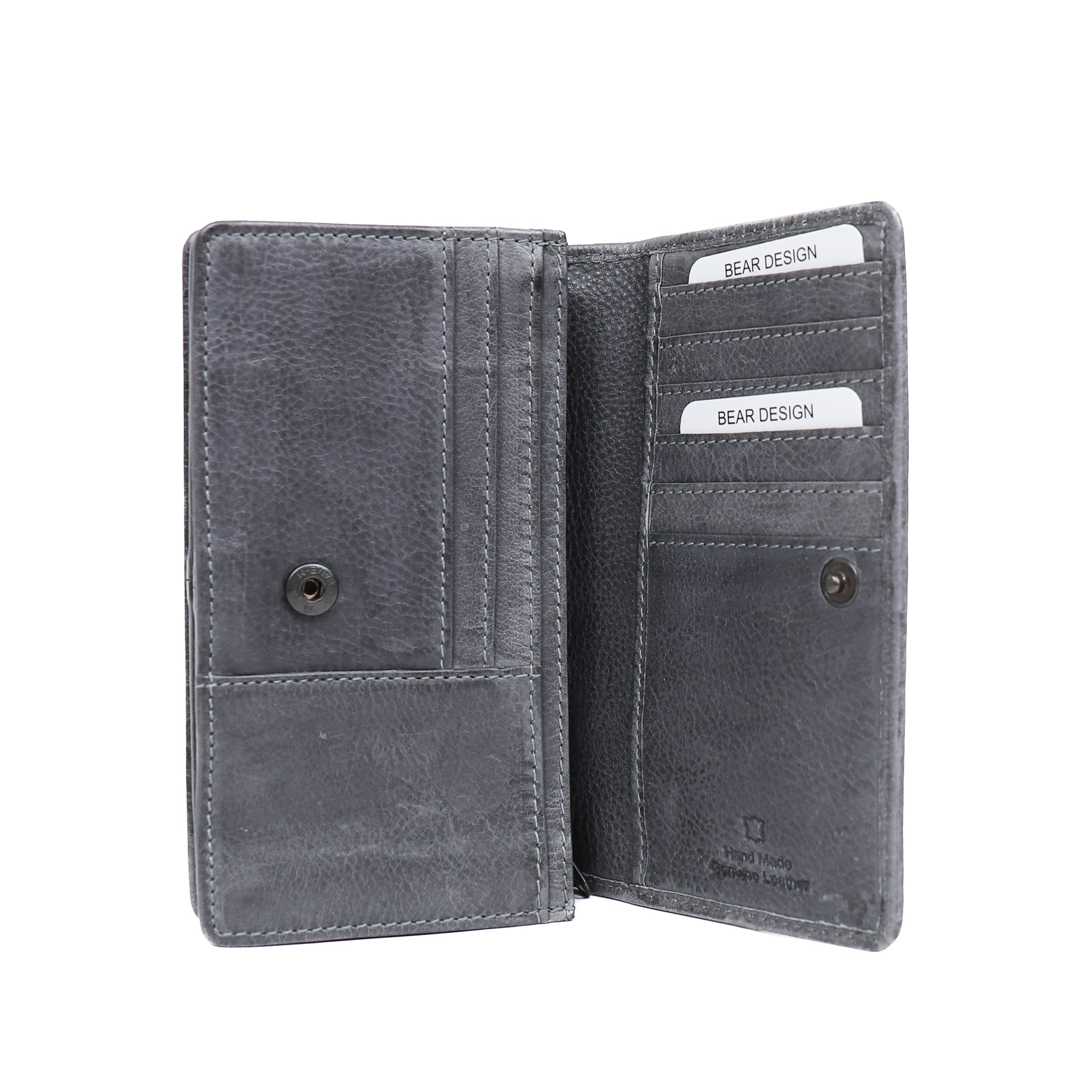 Overslag portemonnee 'Emma' jeans Jeans