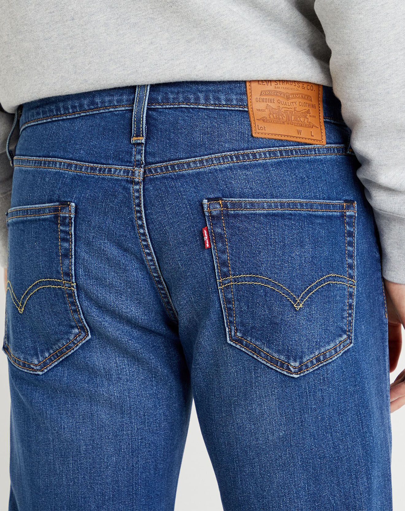 Levi's® Jean 511 Slim poncho and righty bleu