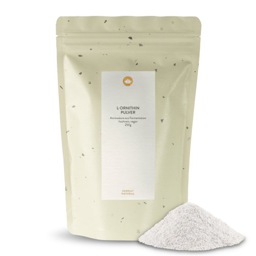 Sunday Natural Products  L-Ornithin Pulver