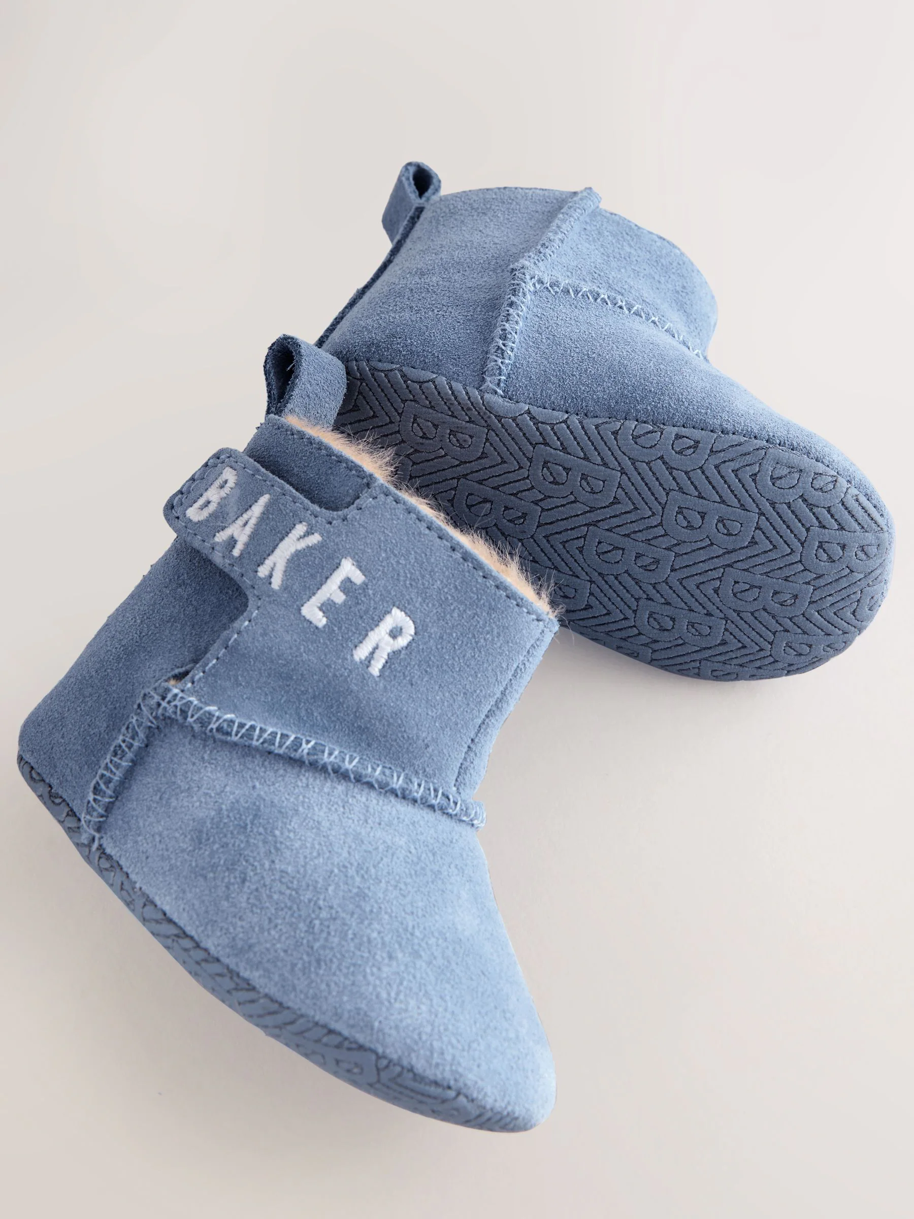 Blauw - Baker by Ted Baker Babyslofjes Boots voor Jongens