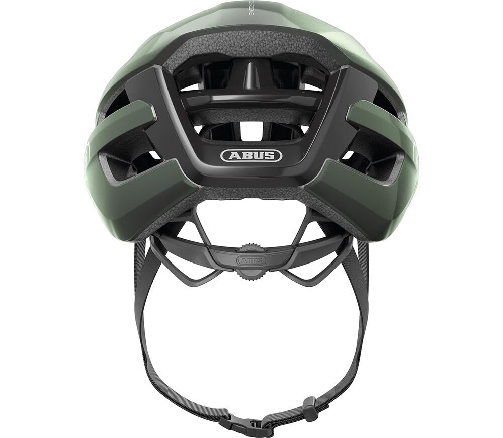 Abus PowerDome ACE Race Fietshelm Mosgroen