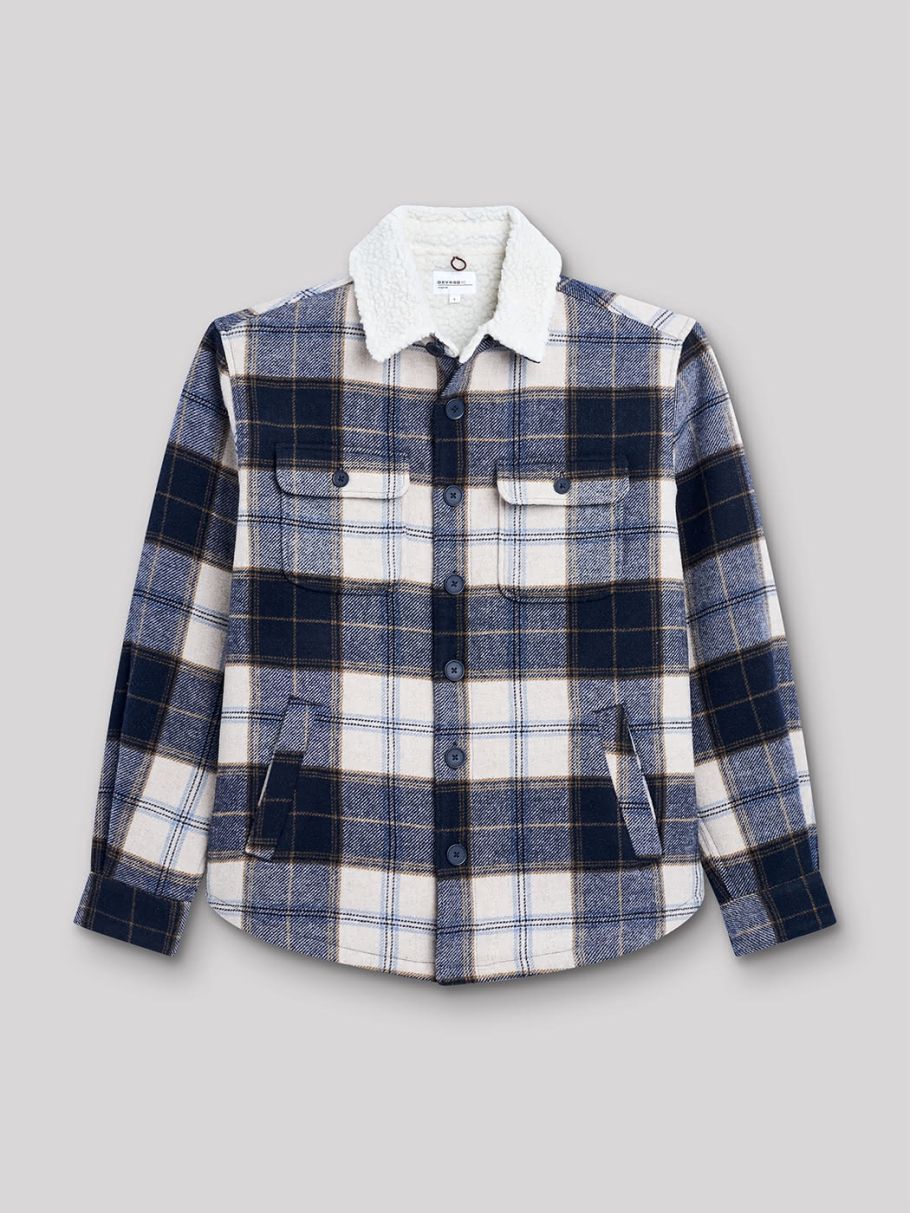 Chemise regular à carreaux