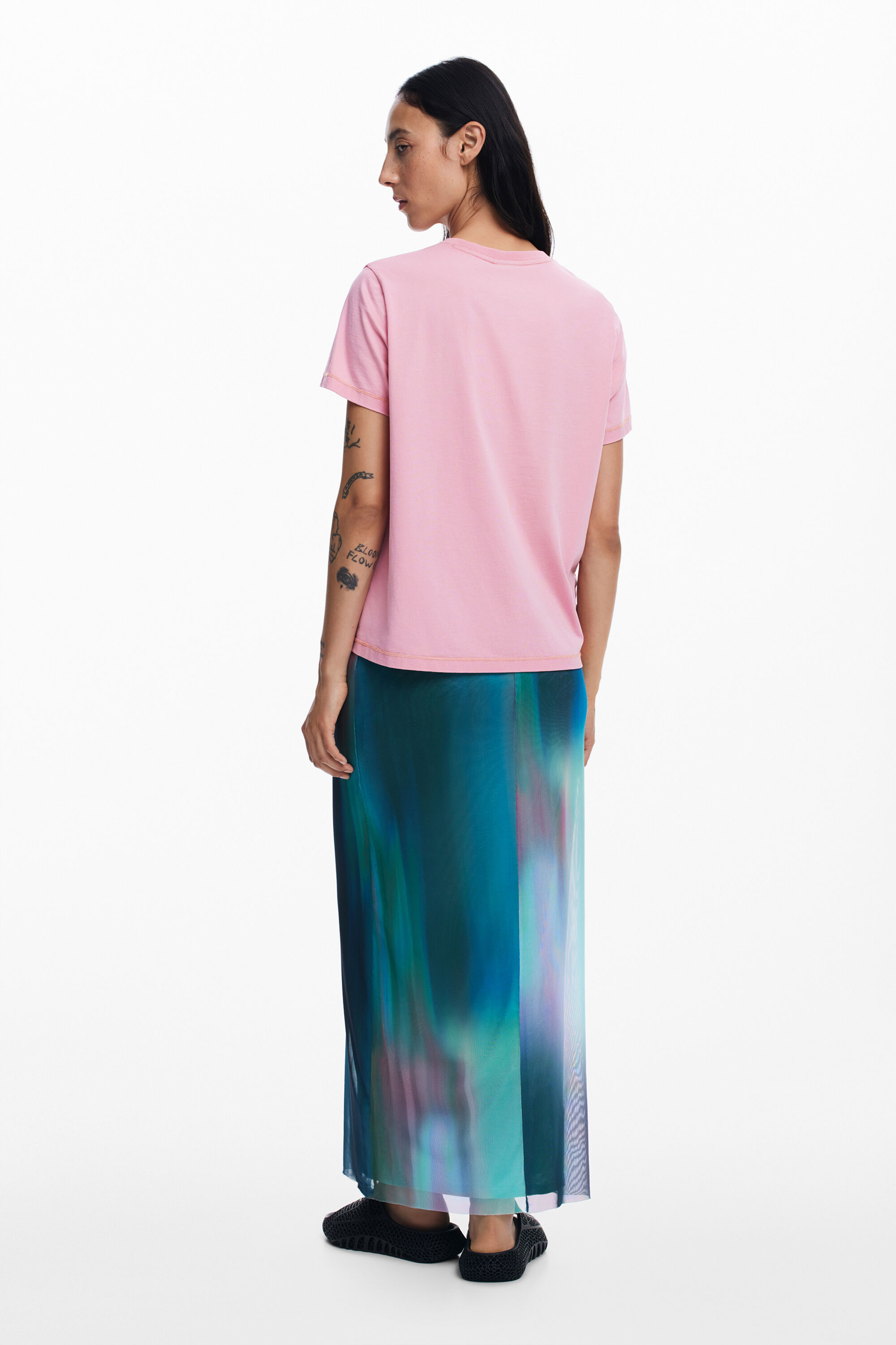 Camiseta Desigual com glitter