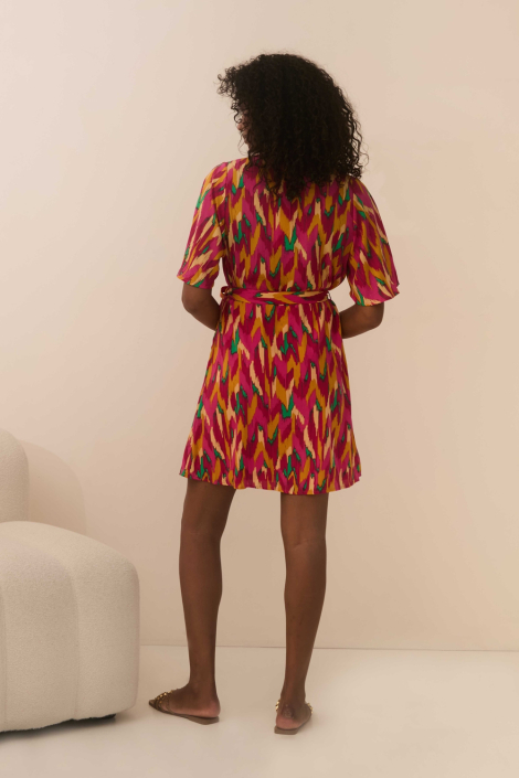 Lofty Manner roze dames jurk