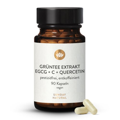 Sunday Natural Products  Grüntee Extrakt EGCG Hochdosiert