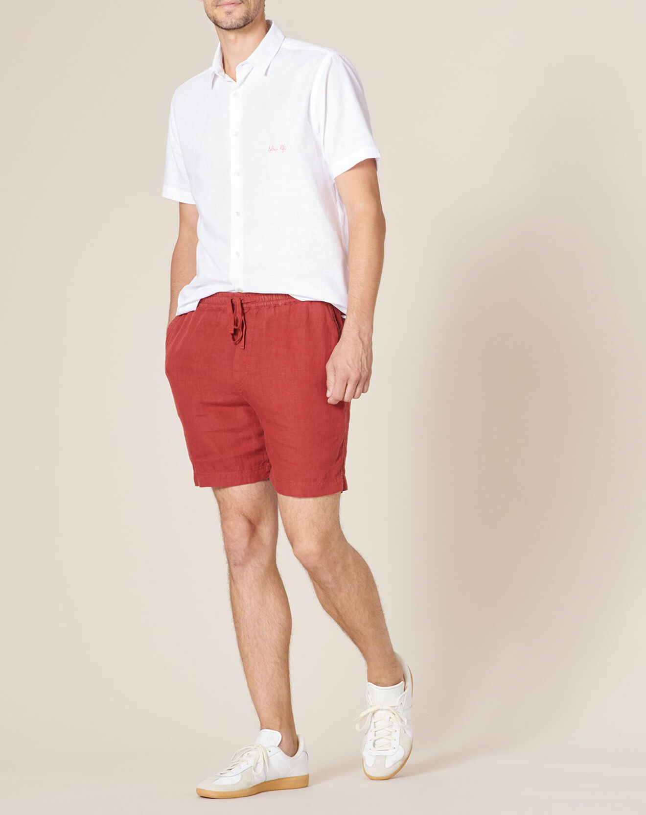 Harris Wilson Bermuda 100% Lin Boris tomette