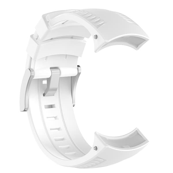 INF Silikonarmbånd til Suunto 9 Hvit
