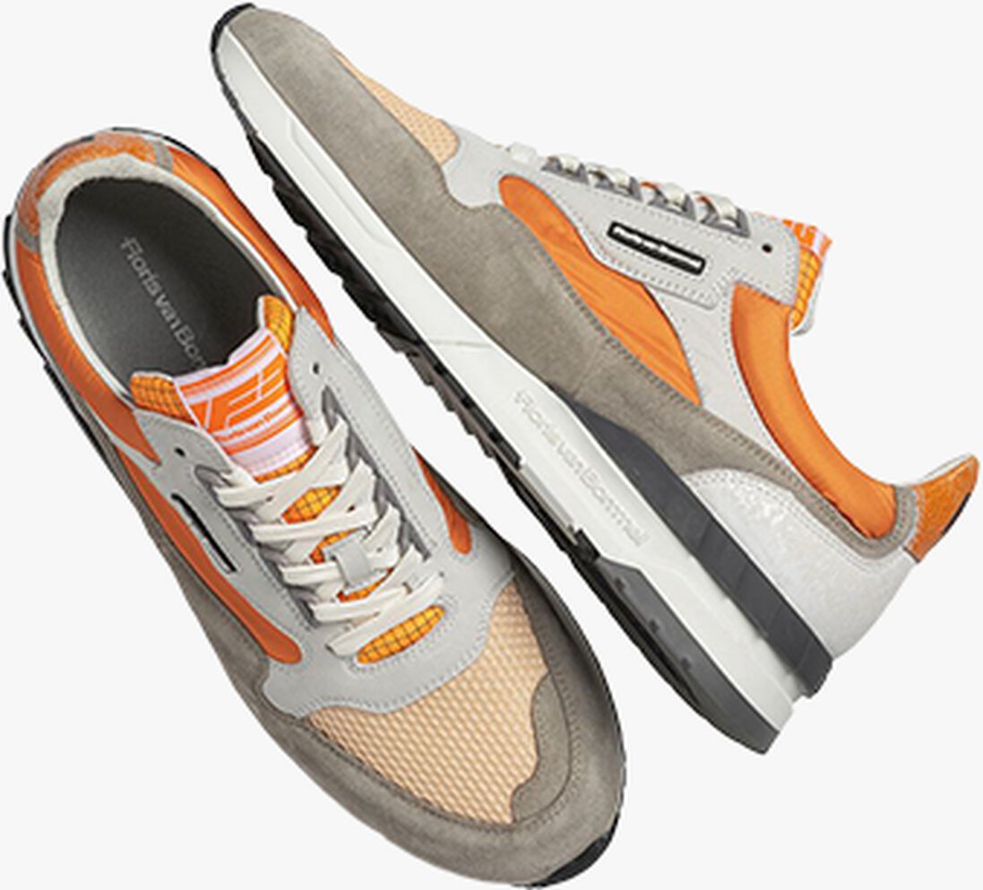 FLORIS VAN BOMMEL oranje floris van bommel lage sneakers sfm-10119