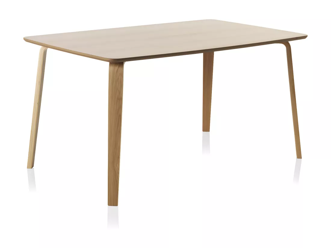 Table en panneaux de fibres de moyenne densité 150x90 cm