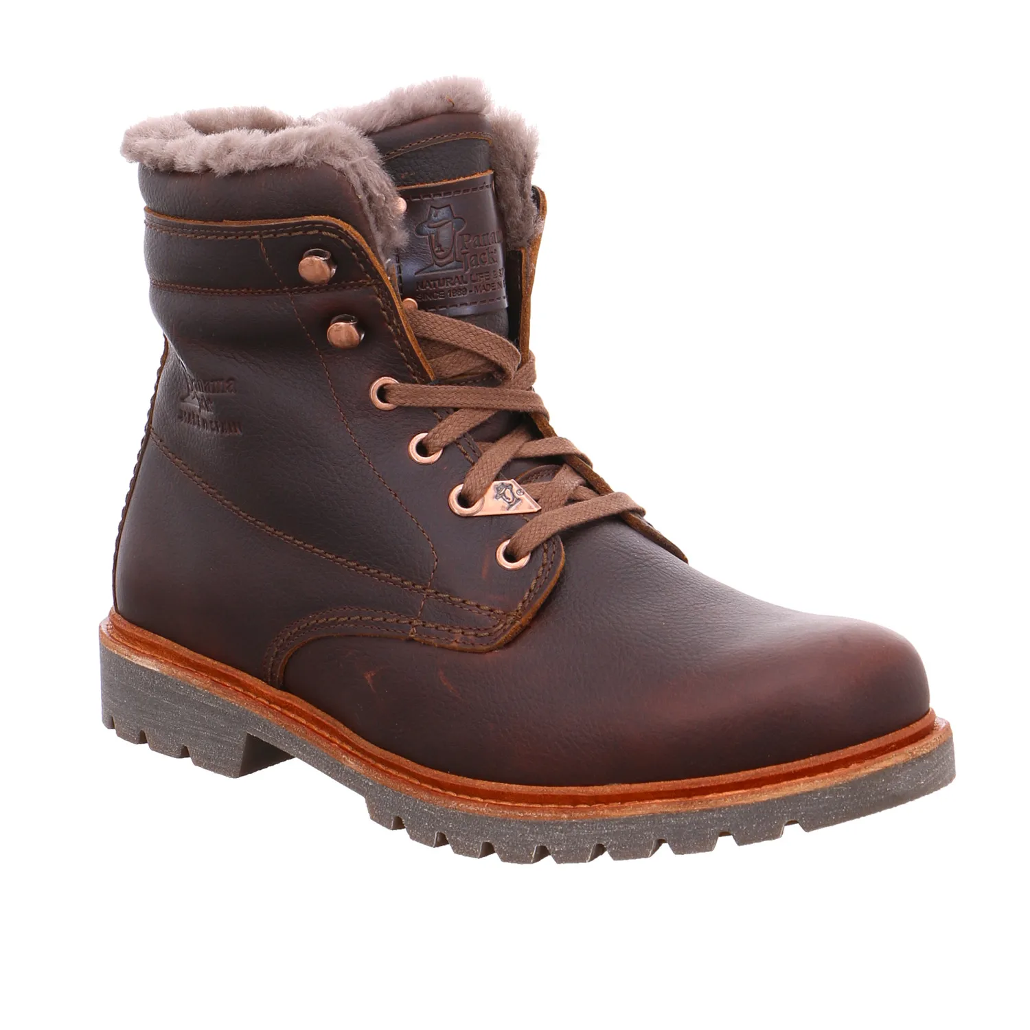 PANAMA JACK Winter-Boots Braun Leder