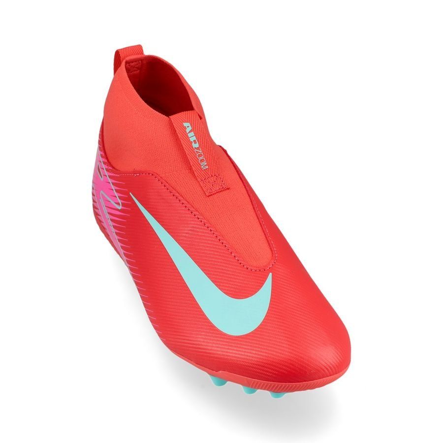 Nike Air Zoom Mercurial Superfly 10 Academy AG Mad Energy - Rouge/Vert Enfant