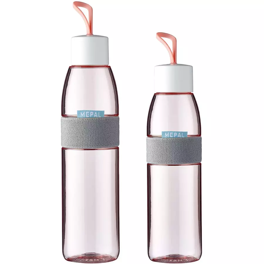 Mepal Trinkflaschen ELLIPSE 500 ml & 700 ml 2er Set rosa