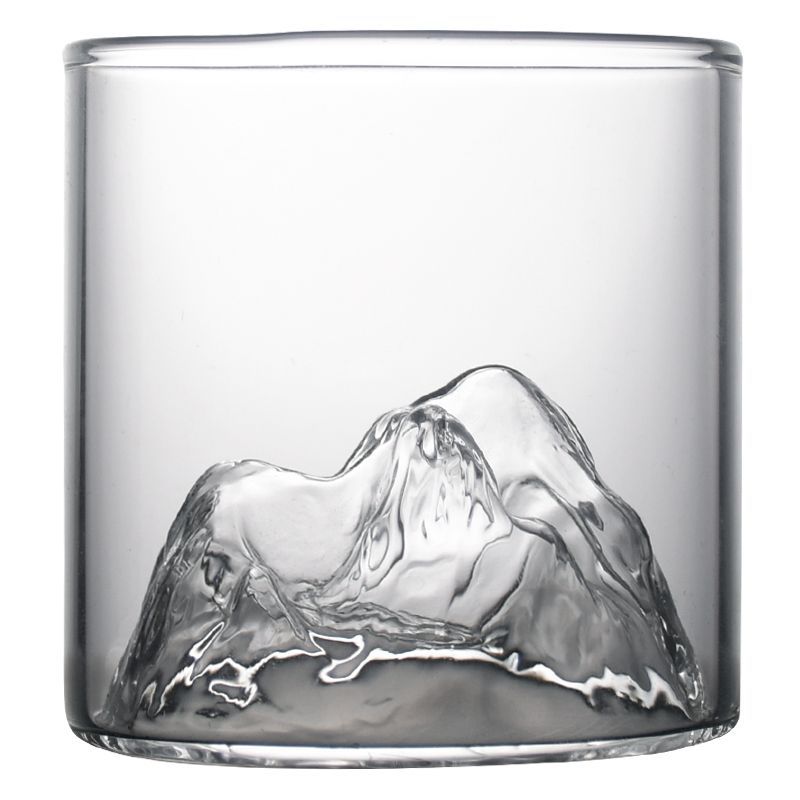 Hashi - Mountain Glass Mug / Whisky Glass (diverse designs)