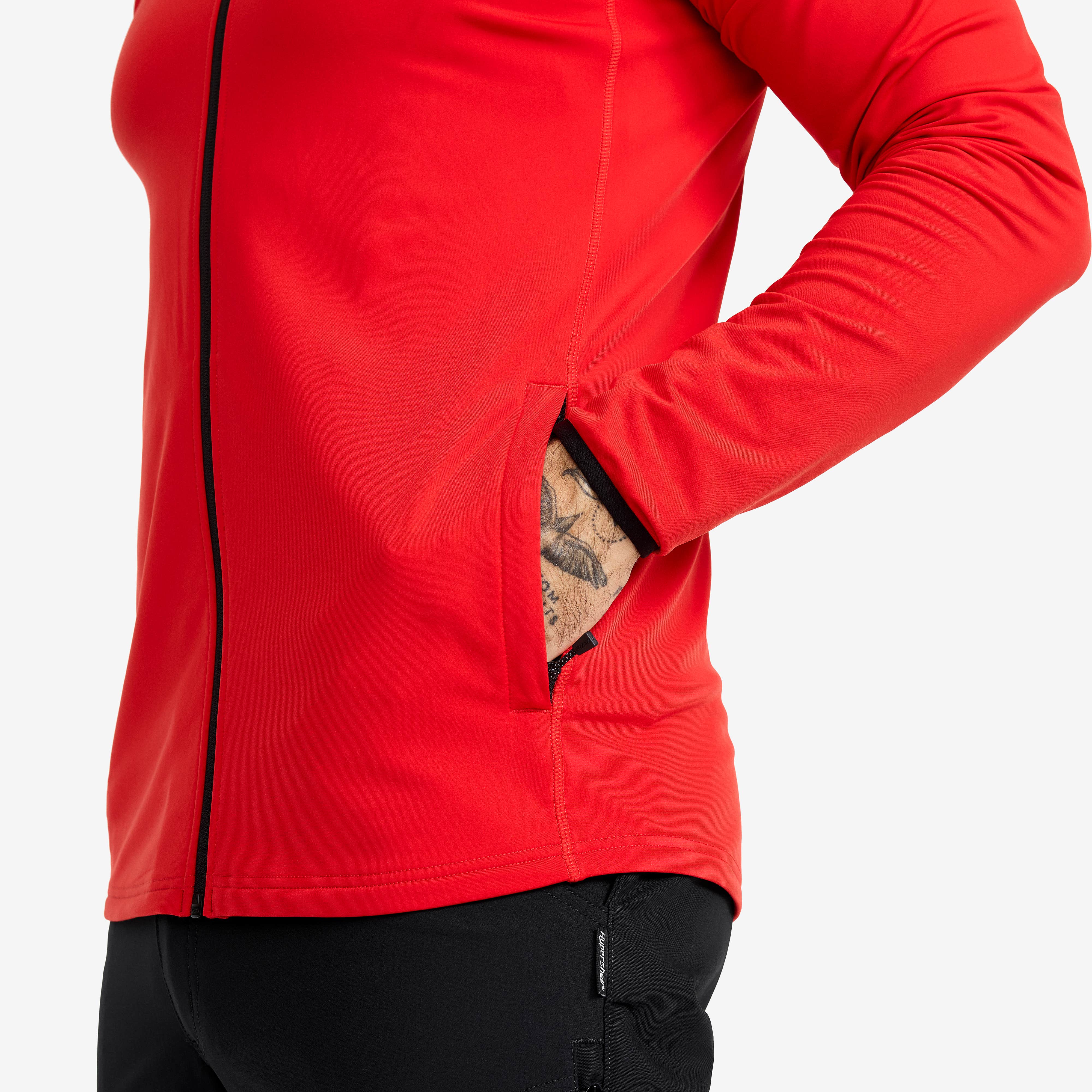 Evolution Light Stretch Fleece Herre Aura Orange