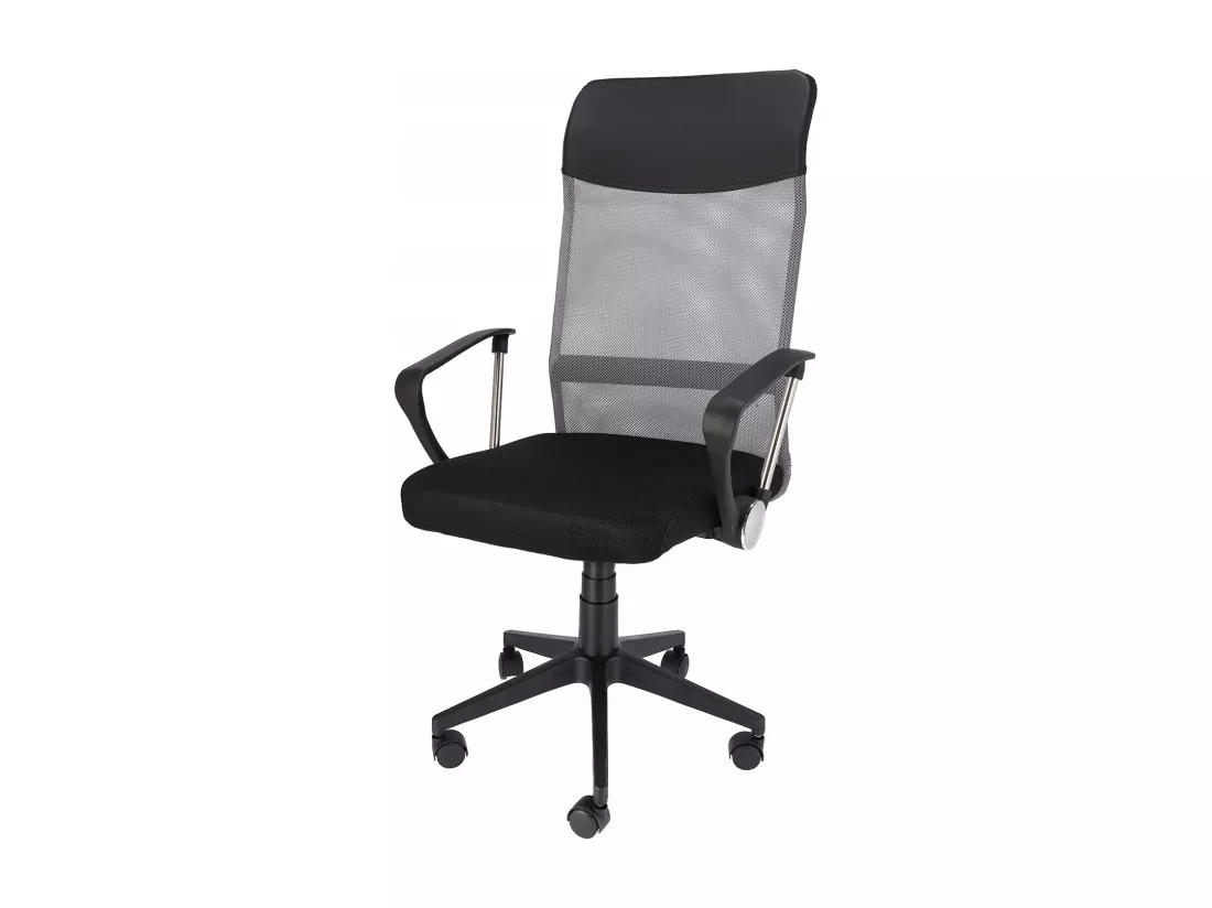 ZOOM fauteuil eco cuir gris
