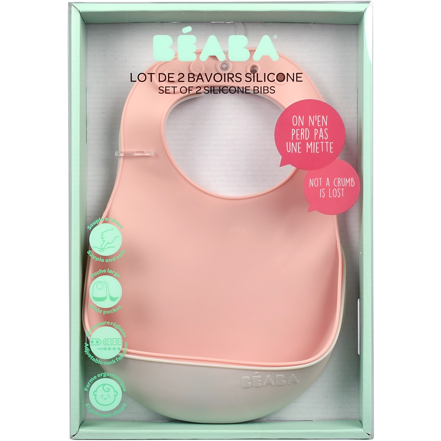 BEABA® Silikonlätzchen im 2er Set