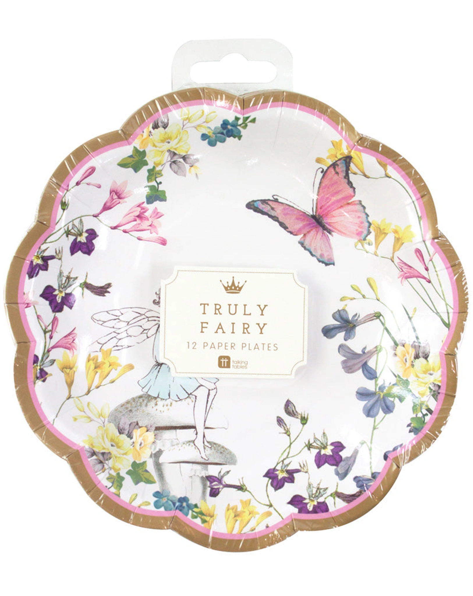 Pappteller SPRING FAIRY 12er Pack