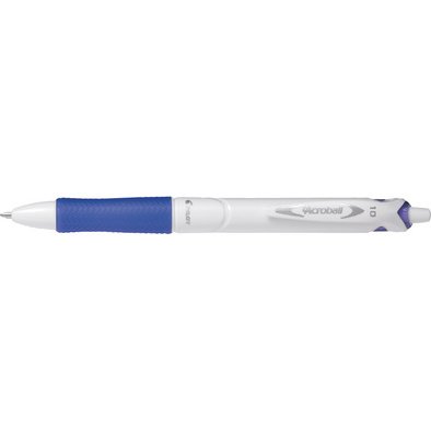 Stylo à bille rétractable ACROBALL PURE WHITE, bleu