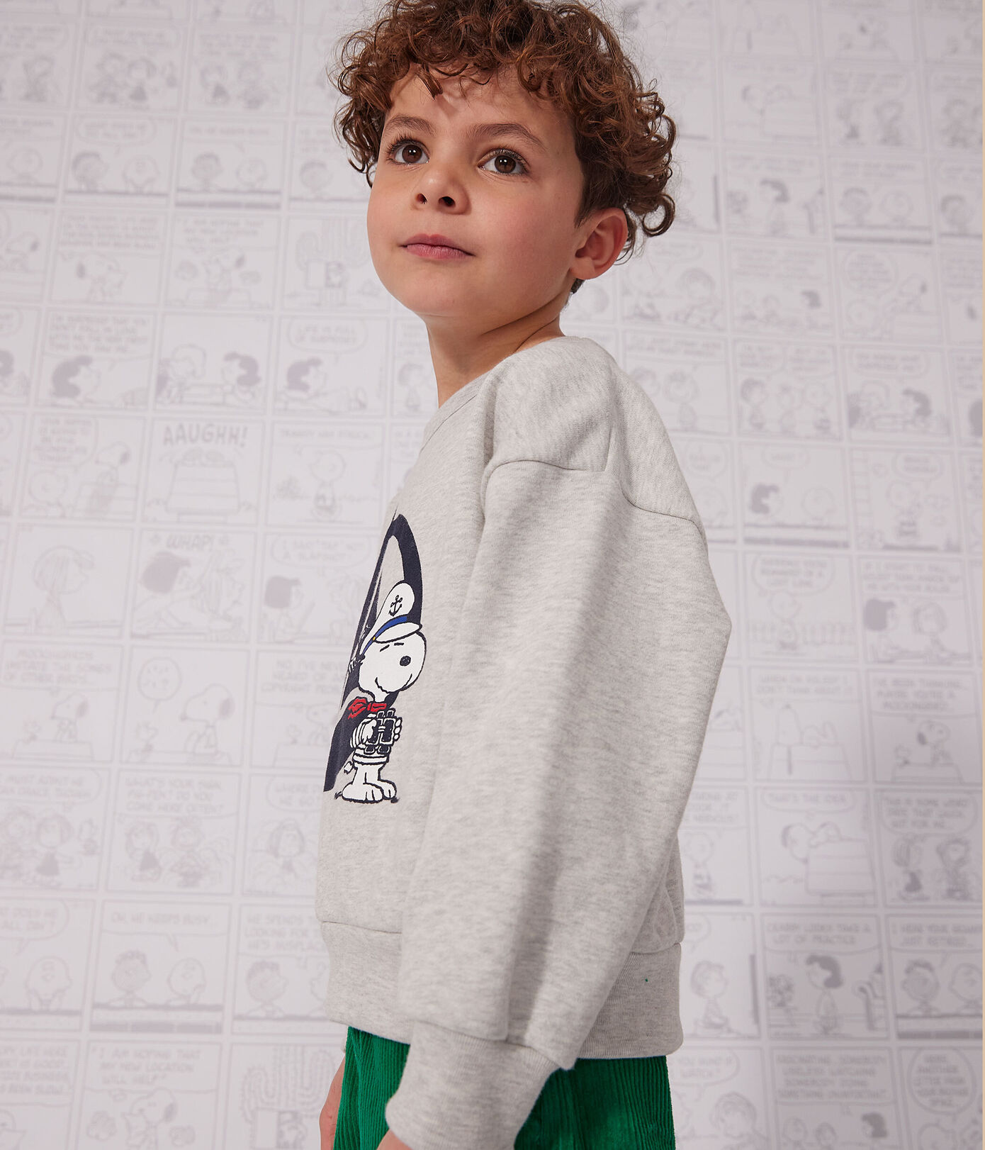 Sweatshirt en molleton enfant fille / garçon
