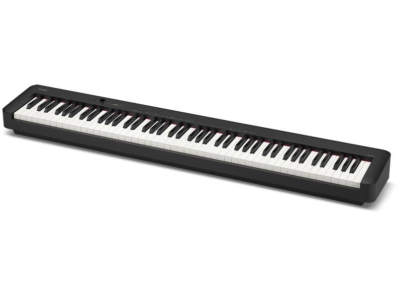 Casio E-Piano CDP-S110BK Schwarz Das Einsteigermodell der CDP-S Digitalpiano-Serie mit gewichtetem Scaled-Hammer-Action-Keyboard II mit 88 Tasten