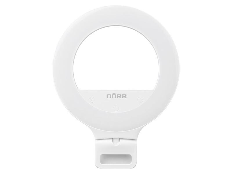 Dörr Ringlicht Business Selfie SLR-13 Extra grosse LED Selfie Ringleuchte ideal für Tablets und Notebooks