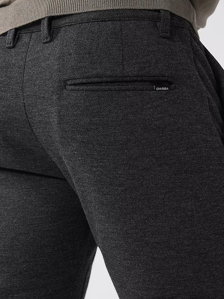 GABBA Chino PISA GKNIT grau