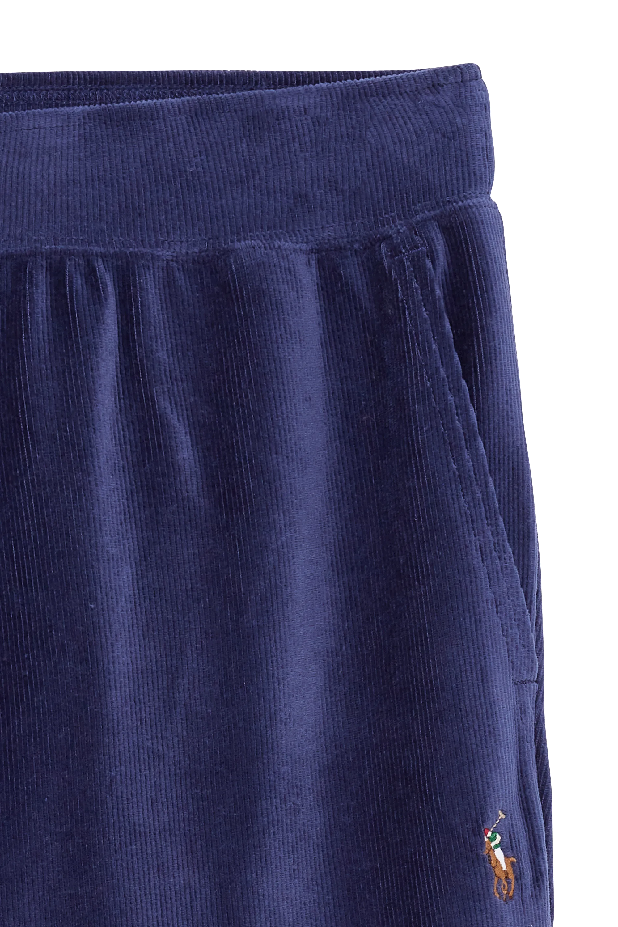 POLO RALPH LAUREN Jogging Knit Corduroy Jogger Pant Bleu