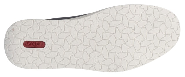 Rieker Slipper  Espadrilles, Sommerschuh mit kontrastfarbenen Ziernähten