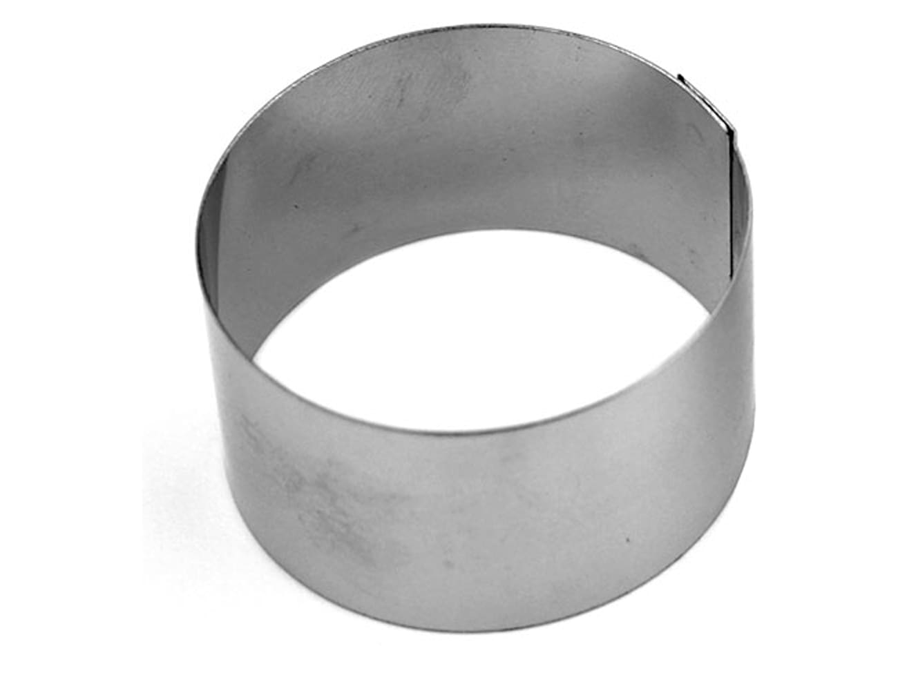 Cercle à mousse inox - Ø 5 x ht 4 cm - Mallard Ferrière