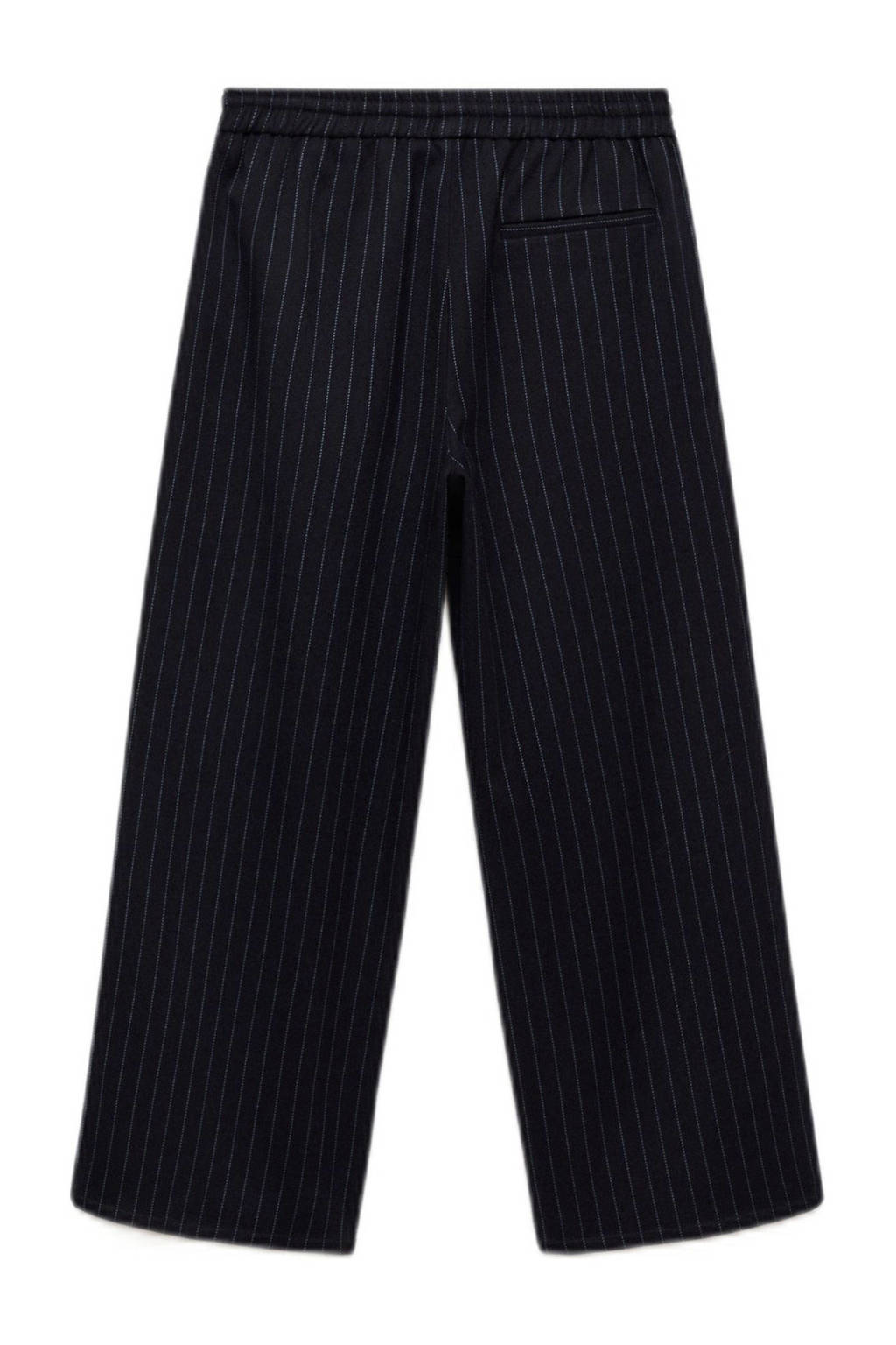 Mango Kids wide leg casual broek marine