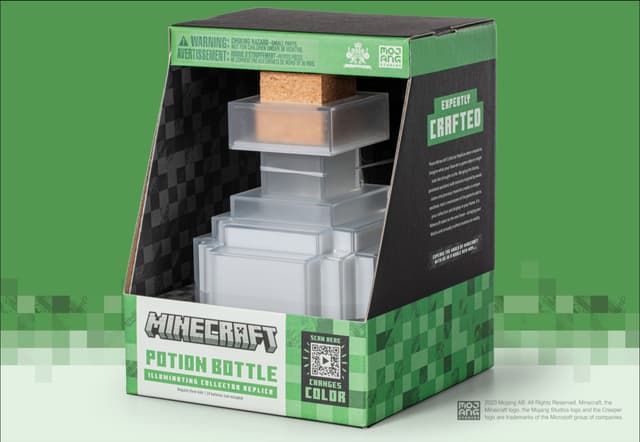 Minecraft Potion Bottle dekorationslys