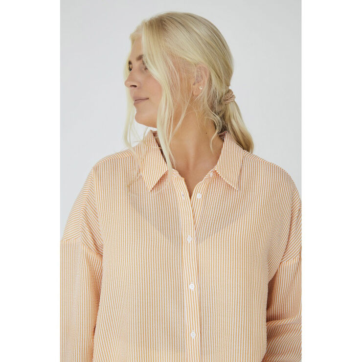 A-VIEW Sonja shirt Orange/white