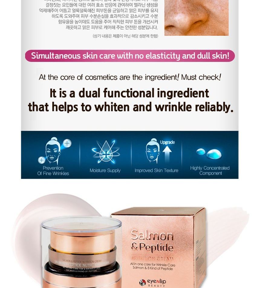 eyeNlip - Zalm & Peptide Voedingscrème