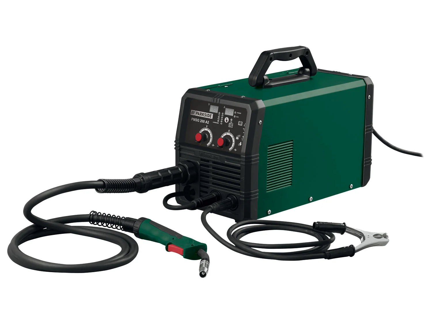PARKSIDE&reg; 4-in-1 inverter multi-weld device &raquo;PMSG 200 A2&laquo;, with carrying handle