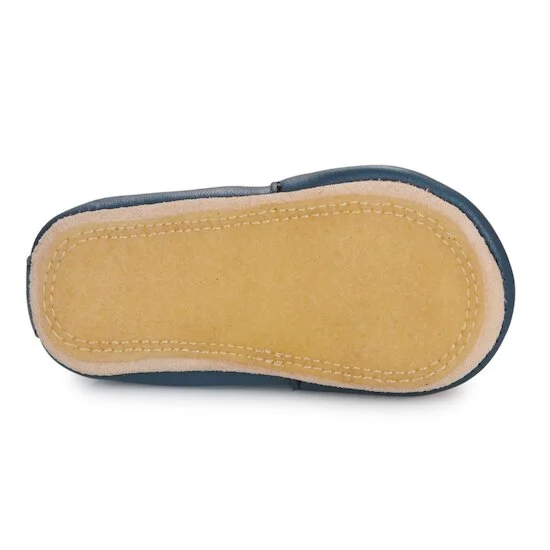 Chaussons My Blublu lion   Denim        de               Easy Peasy
