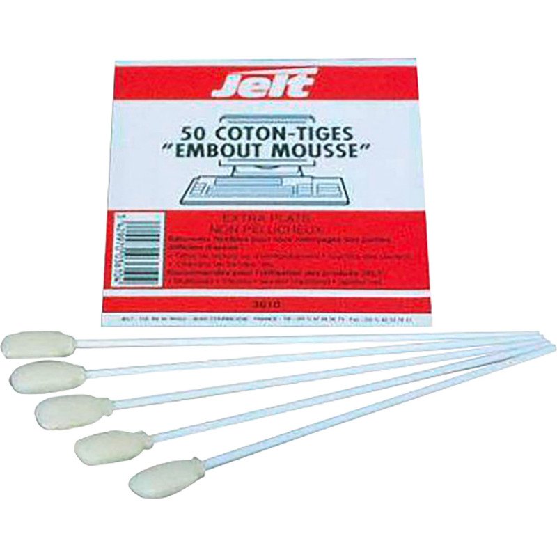 Coton tige Jelt pour nettoyage clavier - sachet de 50