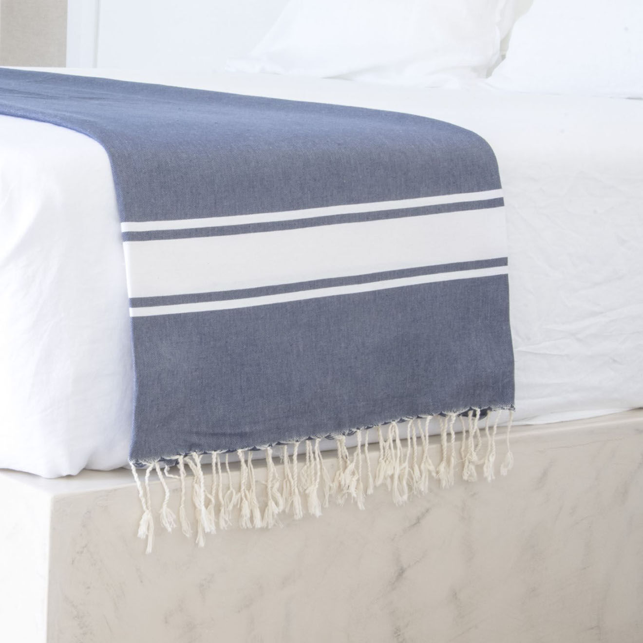 Febronie Nappe St Tropez XXL bleu/blanc
